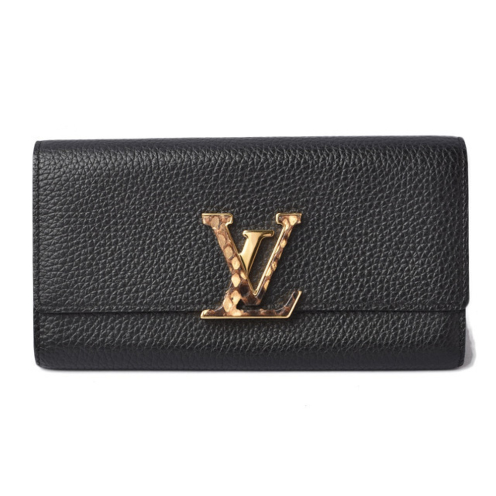 Louis Vuitton Capucines Wallet Long Python Brown - image 1